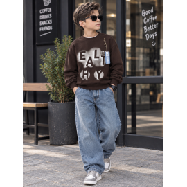 بلوز شلوار جین پسرانه 4030